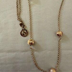 Trifari Gold Beaded Necklace